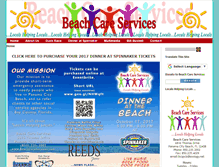 Tablet Screenshot of beachcareservices.org